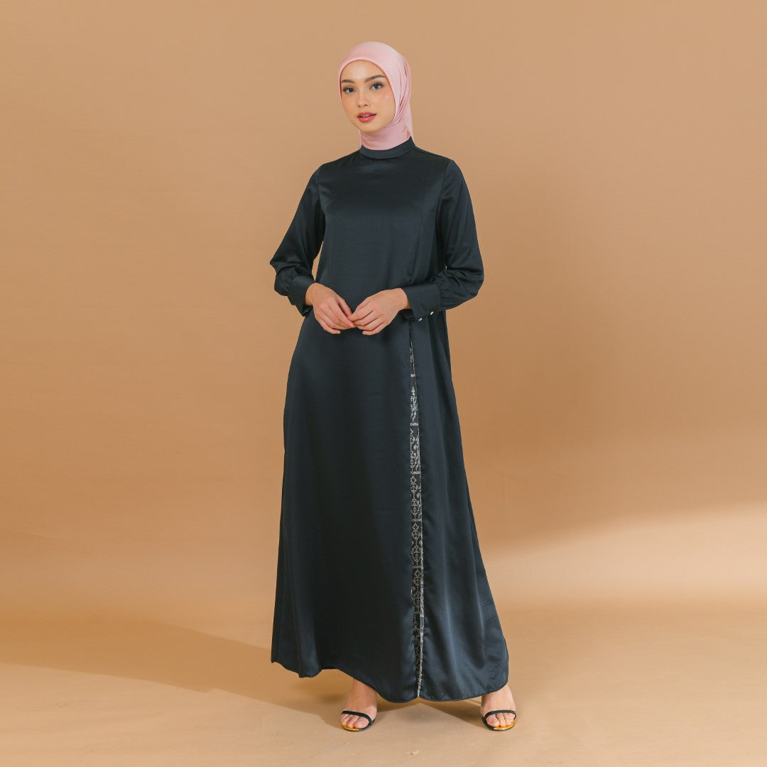 Zoya DESVI Dress - Gamis Muslim Wanita Wudhu Friendly - Bahan Premium Poly