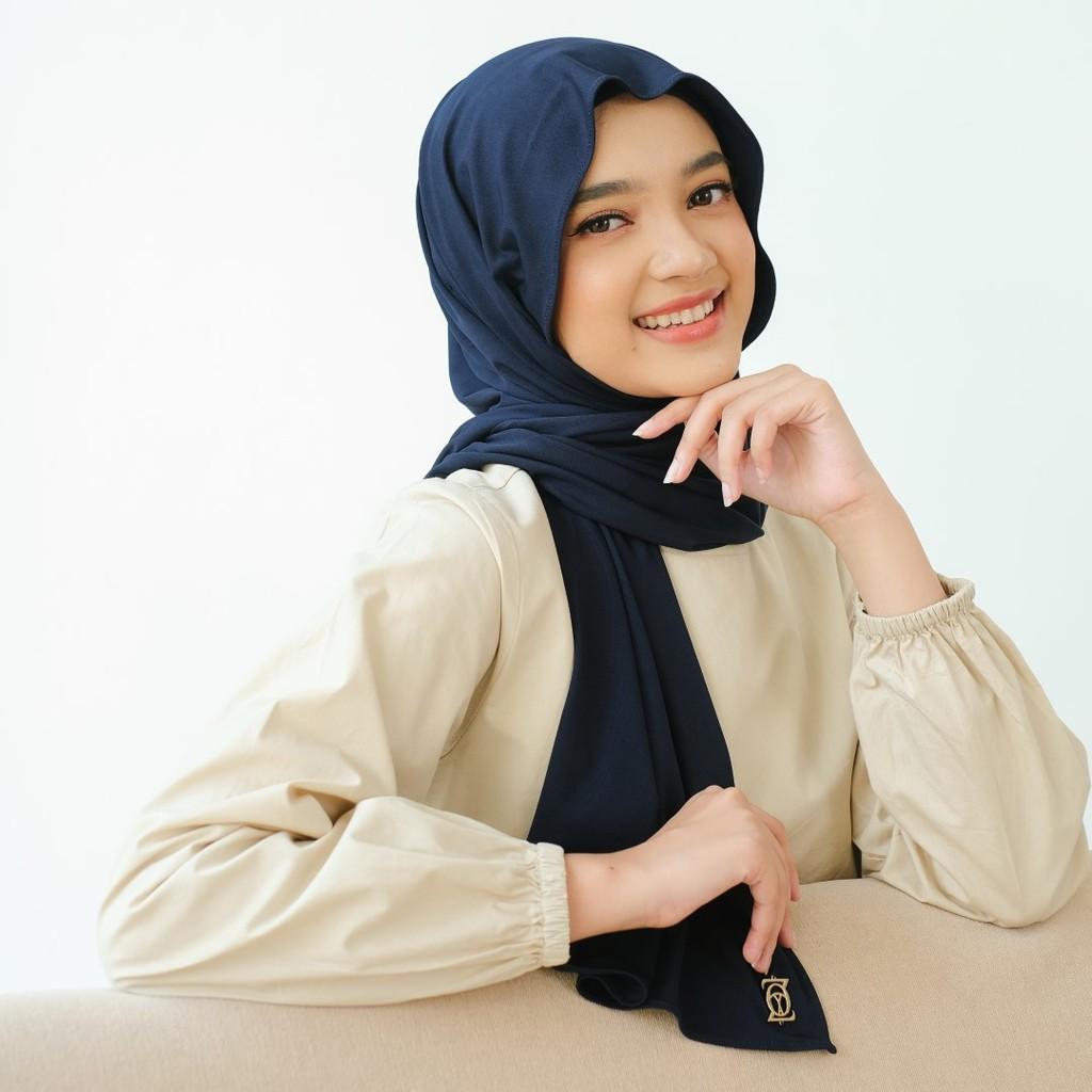 Zoya CALISTA Pashmina Instant - Hijab Pashmina Instan Polos Bahan Jersey