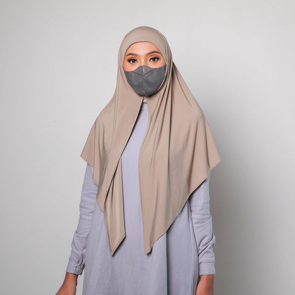 Zoya Hijab Kerudung Instant Janna Bergo Bahan Breeze flex Zoya Lovers