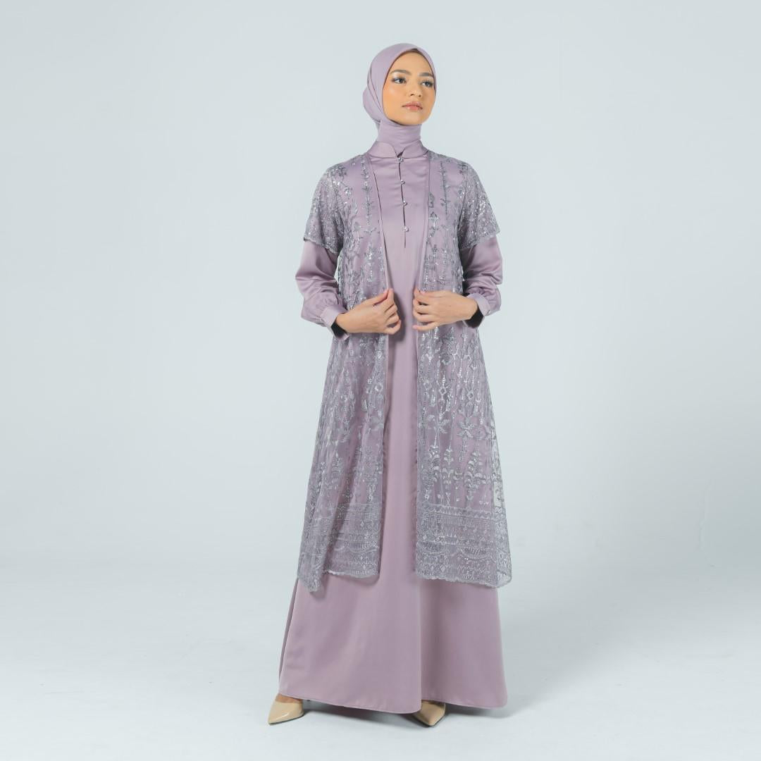 Zoya FARENXA Dress - Gamis Muslim Wanita Wudhu Busui Friendly - Bahan Premium Poly