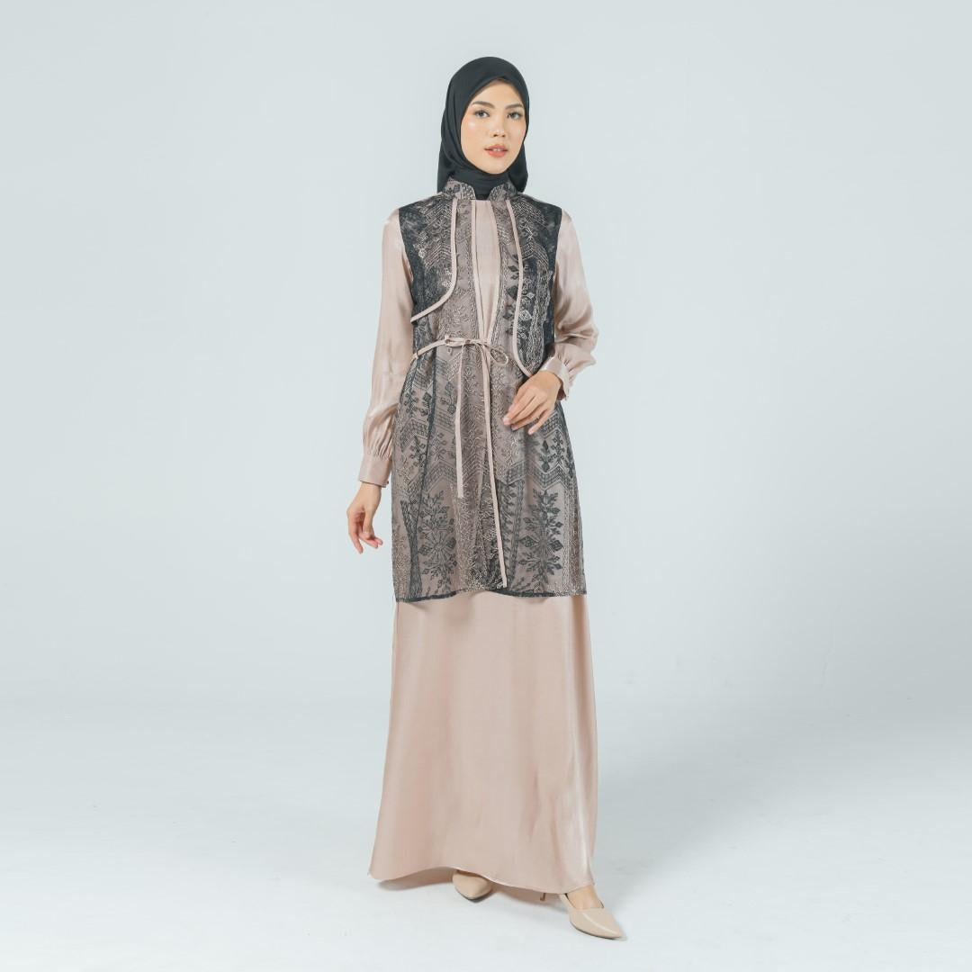 Zoya HEVANIA Dress Gamis Muslim Wanita Wudhu Friendly Bahan Premium Poly