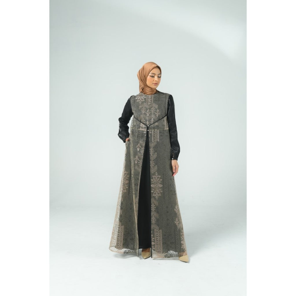 Zoya HALIZQA Dress - Gamis Muslim Wanita - Bahan Premium Poly